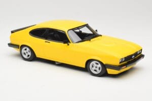 Ford Capri Mk3 3.0 Sárga Minichamps 1:18 155788601 Fém – 4. kép a 6-ből