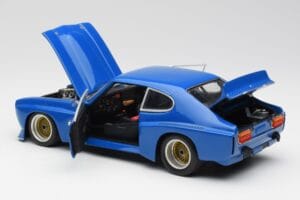 Ford Capri RS 3100 Kék Minichamps 1:18 180748000 Fém – 5. kép a 8-ből