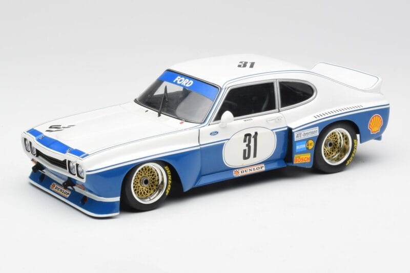 Ford Capri RS 3100 #31 J. Mass Norisring DRM 1975 Minichamps 1:18 180758031 Fém