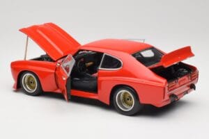 Ford Capri RS 3100 Signal Red Minichamps 1:18 180748001 Fém – 5. kép a 8-ből