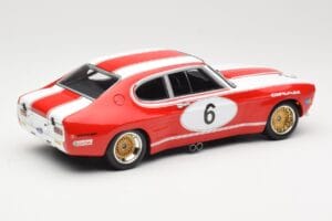 Ford Capri RS2600 Ford Tuning Siegen #6 Weiss / K. Ludwig 6 Hours Nurburgring 1973 Minichamps 1:18 155738506 Fém – 2. kép a 6-ből