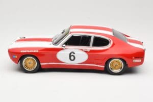 Ford Capri RS2600 Ford Tuning Siegen #6 Weiss / K. Ludwig 6 Hours Nurburgring 1973 Minichamps 1:18 155738506 Fém – 3. kép a 6-ből