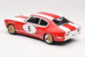 Ford Capri RS2600 Ford Tuning Siegen #6 Weiss / K. Ludwig 6 Hours Nurburgring 1973 Minichamps 1:18 155738506 Fém – 5. kép a 6-ből