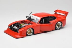 Ford Capri Turbo Group 5 Piros Minichamps 1:18 100798600 Fém – 2. kép a 8-ből