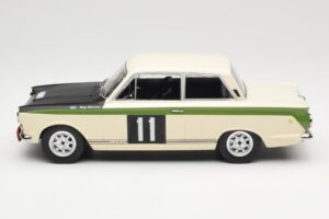 Ford Cortina Lotus #11 B. Soderström / G. Palm RAC Rally 1966 MCG 1:18 MCG18435R Fém – 3. kép a 6-ből