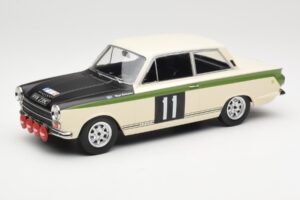 Ford Cortina Lotus #11 B. Soderström / G. Palm RAC Rally 1966 MCG 1:18 MCG18435R Fém
