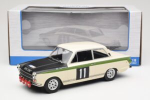 Ford Cortina Lotus #11 B. Soderström / G. Palm RAC Rally 1966 MCG 1:18 MCG18435R Fém – 6. kép a 6-ből