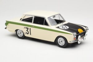Ford Cortina Lotus #31 J. Ickx / G. Staepelaere Marathon de la Route 1966 MCG 1:18 MCG18436R Fém – 4. kép a 6-ből