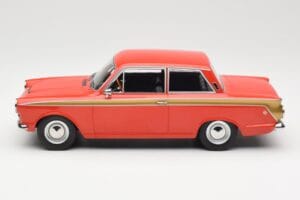 Ford Cortina Lotus Red & Gold Stripe MCG 1:18 MCG18532 Fém – 3. kép a 6-ből