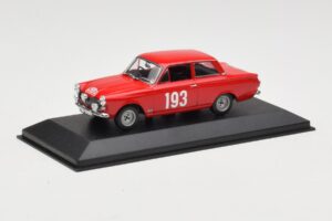 Ford Cortina Mk I #193 Rally Monte Carlo 1963 Minichamps 1:43 400638293 Fém – 2. kép a 4-ből