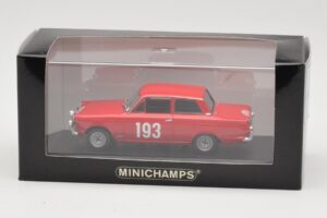 Ford Cortina Mk I #193 Rally Monte Carlo 1963 Minichamps 1:43 400638293 Fém – 4. kép a 4-ből