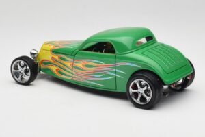 Ford Coupe Zöld Lánggal Road Signature 1:18 30109 Fém – 7. kép a 8-ből