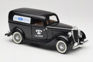 Ford Delivery Truck Ford Parts Fekete Solido 1:18 8417 Fém – 6. kép a 8-ből