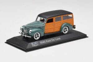 Ford Deluxe Woody Forest Zöld Minichamps 1:43 FORD20002 Fém – 2. kép a 4-ből