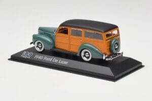 Ford Deluxe Woody Forest Zöld Minichamps 1:43 FORD20002 Fém – 3. kép a 4-ből