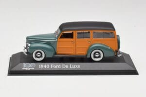 Ford Deluxe Woody Forest Zöld Minichamps 1:43 FORD20002 Fém