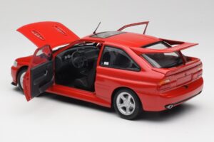 Ford Escort RS Cosworth Radiant Piros Minichamps 1:18 150089021 Fém – 5. kép a 8-ből