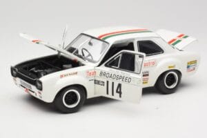 Ford Escort RS1600 #114 J. Fitzpatrick Team Broadspeed Castrol Race of Champions 1971 Minichamps 1:18 100718114 Fém – 2. kép a 8-ből