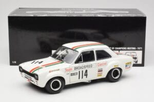 Ford Escort RS1600 #114 J. Fitzpatrick Team Broadspeed Castrol Race of Champions 1971 Minichamps 1:18 100718114 Fém – 8. kép a 8-ből