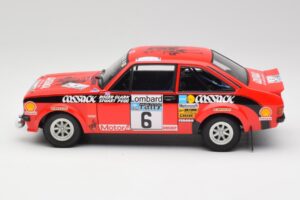 Ford Escort II RS1800 #6 R. Clark / J. Pegg RAC Rally Winner 1976 Minichamps 1:18 100768406 Fém – 4. kép a 8-ből