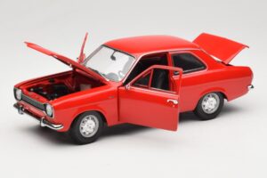 Ford Escort Mk1 Street Piros Minichamps 1:18 100081001 Fém – 2. kép a 8-ből