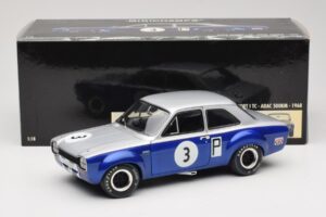 Ford Escort Mk1 Twin Cam #3 ADAC 500 km Nurburgring ETCC 1968 Minichamps 1:18 100688193 Fém – 8. kép a 8-ből