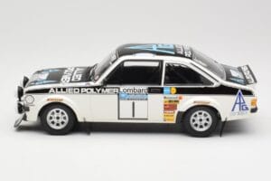 Ford Escort Mk2 RS 1800 #1 T. Mäkinen / H. Liddon Allied Polymer Group Winners Lombard RAC Rally 1975 Minichamps 1:18 1557587 – 3. kép a 6-ből