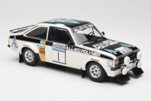 Ford Escort Mk2 RS 1800 #1 T. Mäkinen / H. Liddon Allied Polymer Group Winners Lombard RAC Rally 1975 Minichamps 1:18 1557587 – 4. kép a 6-ből