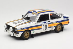 Ford Escort Mk2 RS 1800 #10 A. Vatanen / D. Richards Rothmans Winners Acropolis Rally 1980 Minichamps 1:18 155808710 Fém