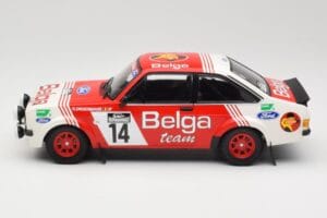 Ford Escort Mk2 RS 1800 #14 Droogmans / Joosten Belga 3rd Place Lotto Haspengouw Rally 1983 Minichamps 1:18 155838714 Fém – 3. kép a 6-ből