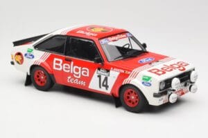 Ford Escort Mk2 RS 1800 #14 Droogmans / Joosten Belga 3rd Place Lotto Haspengouw Rally 1983 Minichamps 1:18 155838714 Fém – 4. kép a 6-ből