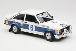 Ford Escort Mk2 RS 1800 #6 B. Waldegård / H-T. Thorszelius Ford Motor Co Winners Acropolis Rally 1977 Minichamps 1:18 1557787 – 4. kép a 6-ből