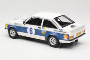 Ford Escort Mk2 RS 1800 #6 B. Waldegård / H-T. Thorszelius Ford Motor Co Winners Acropolis Rally 1977 Minichamps 1:18 1557787 – 5. kép a 6-ből