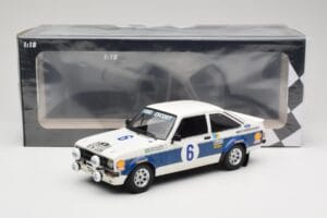 Ford Escort Mk2 RS 1800 #6 B. Waldegård / H-T. Thorszelius Ford Motor Co Winners Acropolis Rally 1977 Minichamps 1:18 1557787 – 6. kép a 6-ből