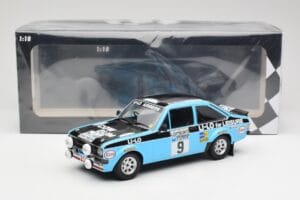 Ford Escort Mk2 RS 1800 #9 R. Clark / S. Wilson Li-Lo Equipe Esso Lombard RAC Rally 1978 Minichamps 1:18 155788709 Fém – 6. kép a 6-ből