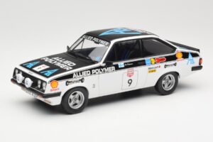 Ford Escort Mk2 RS2000 #9 R. Clark / S. Porter Tour of Britain 1976 MCG 1:18 MCG18437R Fém