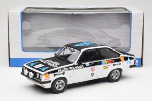Ford Escort Mk2 RS2000 #9 R. Clark / S. Porter Tour of Britain 1976 MCG 1:18 MCG18437R Fém – 6. kép a 6-ből