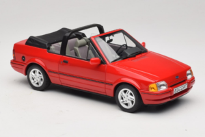 Ford Escort Mk4 XR3i Kabrió Flamenco Red Otto 1:18 OT1254 Gyanta – 4. kép a 6-ből
