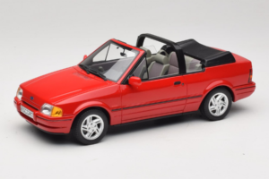 Ford Escort Mk4 XR3i Kabrió Flamenco Red Otto 1:18 OT1254 Gyanta