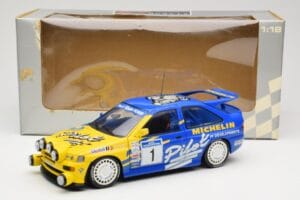 Ford Escort Mk5 RS Cosworth #1 M. Wilson / B. Thomas Michelin Champion 1994 UT Models 1:18 180948291 Fém – 8. kép a 8-ből