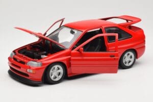 Ford Escort Mk5 RS Cosworth Piros UT Models 1:18 180082102 Fém – 2. kép a 8-ből