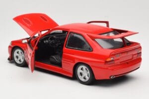 Ford Escort Mk5 RS Cosworth Piros UT Models 1:18 180082102 Fém – 5. kép a 8-ből