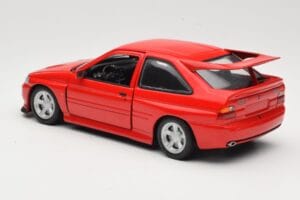 Ford Escort Mk5 RS Cosworth Piros UT Models 1:18 180082102 Fém – 7. kép a 8-ből