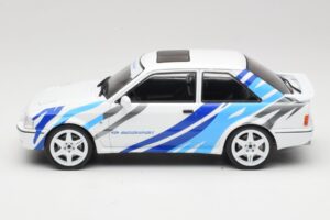 Ford Escort Mk4 RS Turbo S2 Fehér Dekorációval MCG 1:18 MCG18547R Fém – 3. kép a 6-ből