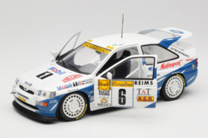 Ford Escort RS Cosworth Mobil 1 #6 F. Delecour / D. Grataloup Rally Monte Carlo Winner 1994 UT Models 1:18 180948106 Fém – 2. kép a 8-ből