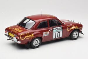 Ford Escort RS 1600 Mk1 #10 H. Mikkola / J. Davenport RAC Rally 1974 IXO 1:18 18RMC047C Fém – 2. kép a 6-ből