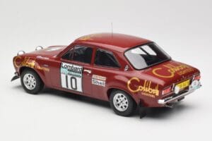 Ford Escort RS 1600 Mk1 #10 H. Mikkola / J. Davenport RAC Rally 1974 IXO 1:18 18RMC047C Fém – 5. kép a 6-ből