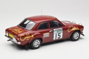 Ford Escort RS 1600 Mk1 #15 M. Alen / I. Kivimäki RAC Rally 1974 IXO 1:18 18RMC047B Fém – 2. kép a 6-ből