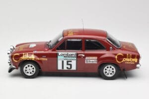 Ford Escort RS 1600 Mk1 #15 M. Alen / I. Kivimäki RAC Rally 1974 IXO 1:18 18RMC047B Fém – 3. kép a 6-ből