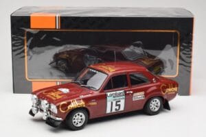 Ford Escort RS 1600 Mk1 #15 M. Alen / I. Kivimäki RAC Rally 1974 IXO 1:18 18RMC047B Fém – 6. kép a 6-ből